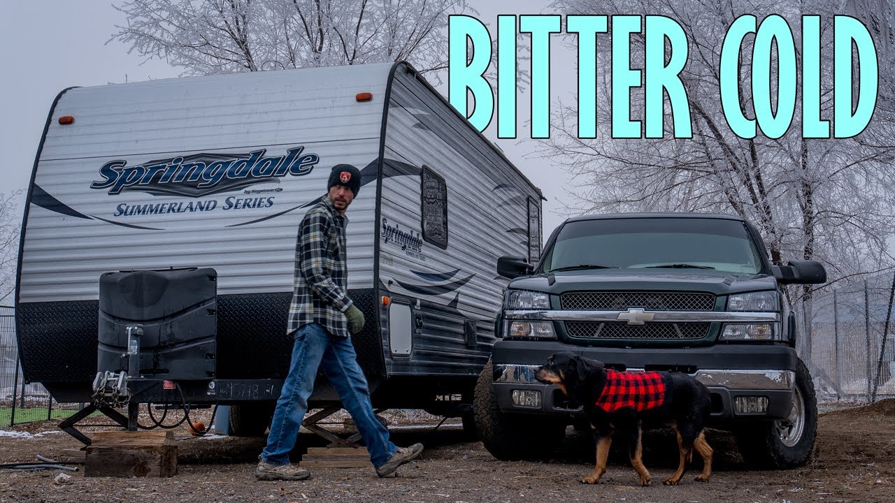 Surviving Frigid Winter in California High Desert - RV Life