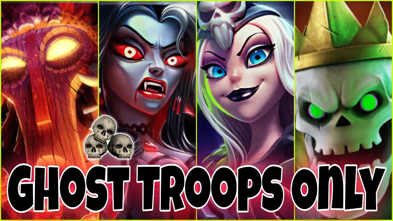 Castle Crush 👻👻 GHOST TROOPS ON THE BATTLEFIELD 👻👻 Castle Crush Gameplay