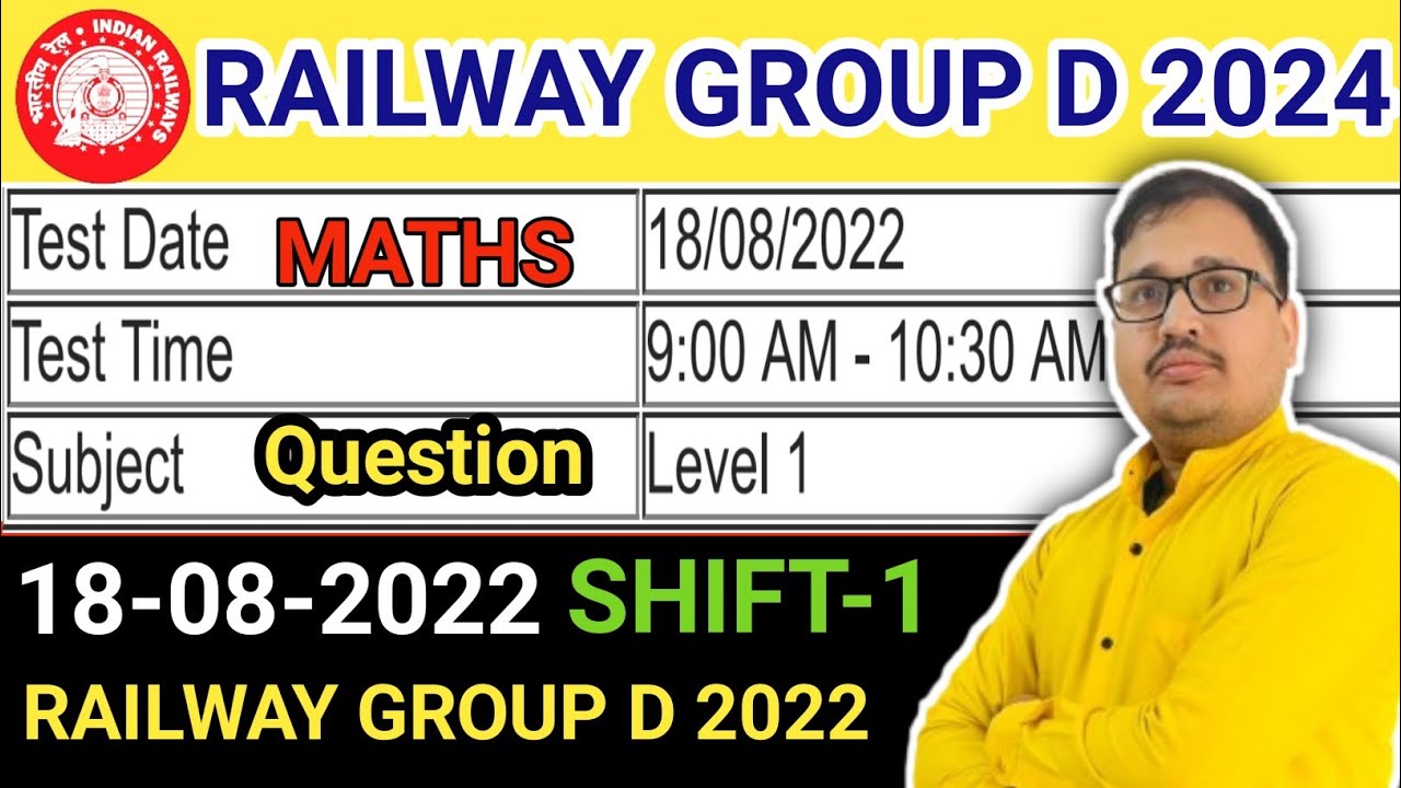 Railway Group D Class 2024 | 18 August 2022 Shift 1 Exam Analysis & Review Prakash Awasthi Sir