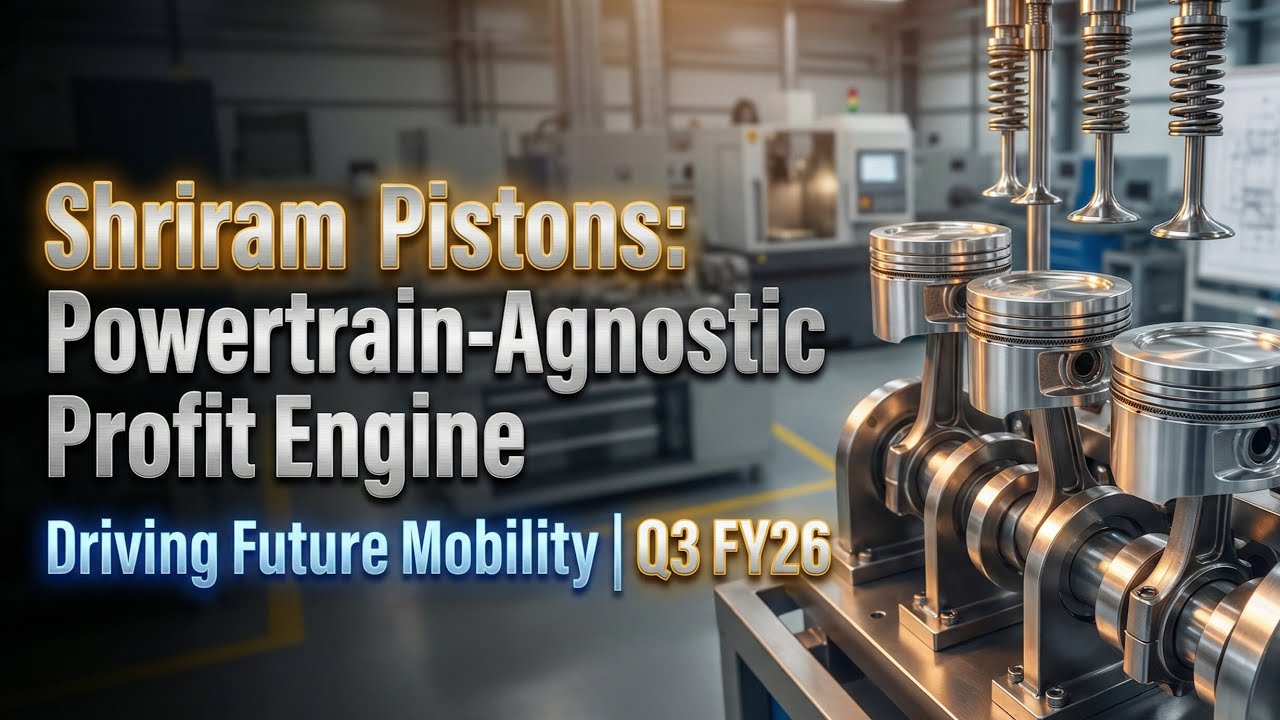 Shriram Pistons: Powertrain‑Agnostic Profit Engine || Q3 FY26 Update ||