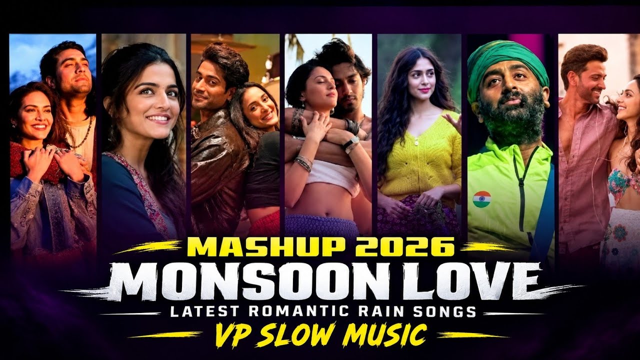Romantic Monsoon Love Mashup 2026 | Arijit Singh | Hindi Love Songs Nonstop Jukebox