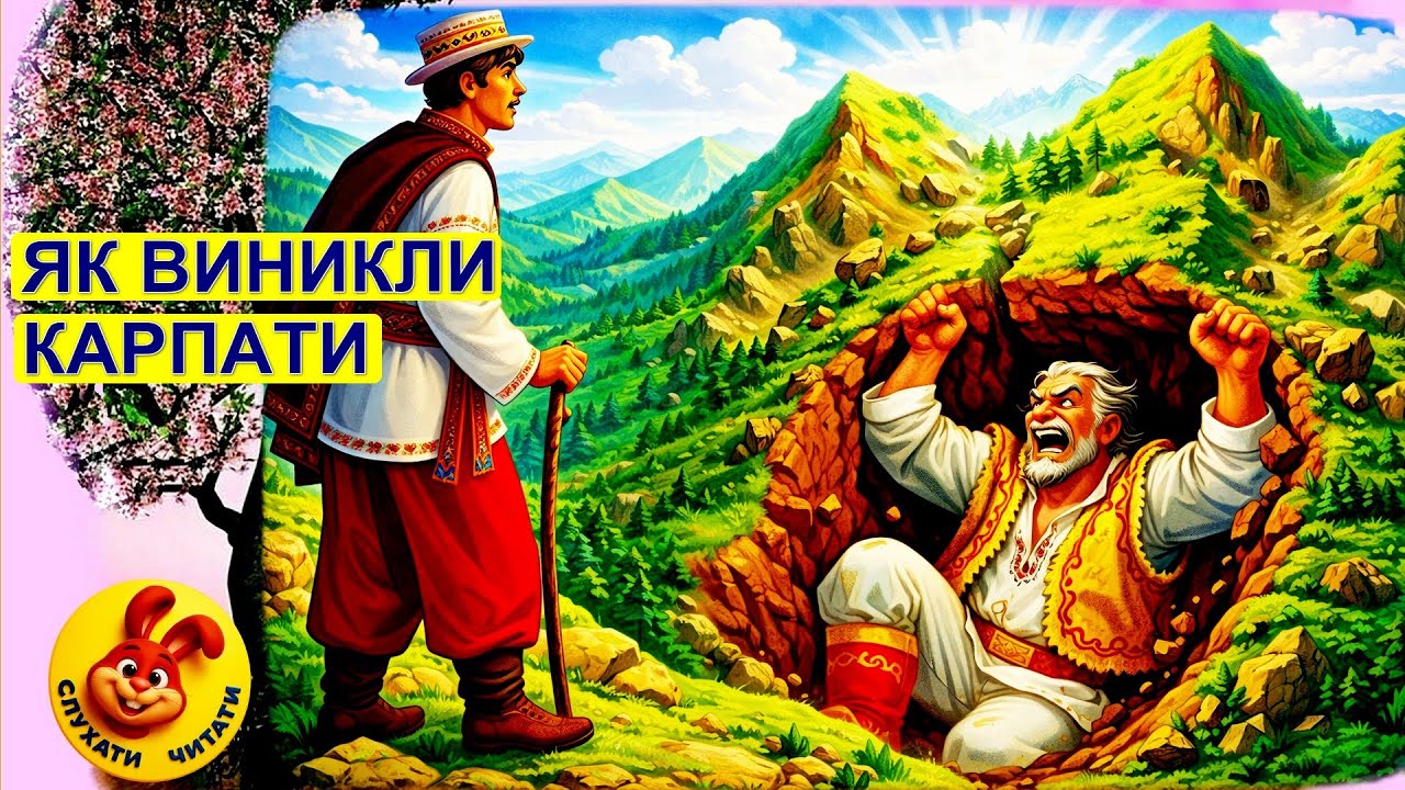 Як виникли Карпати /Легенда / слухати онлайн / українська література / шкільна програма / нуш