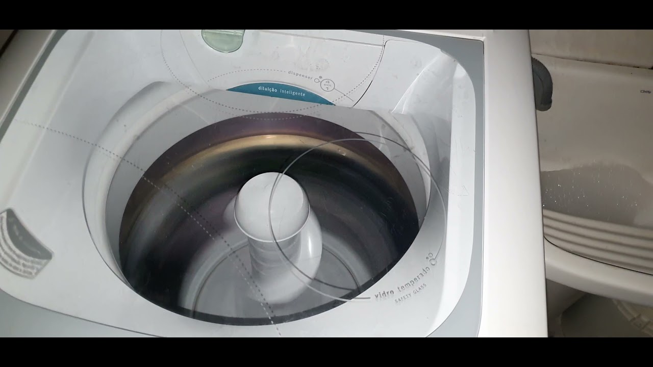 centrifugação do primeiro enxágue da LP12Q