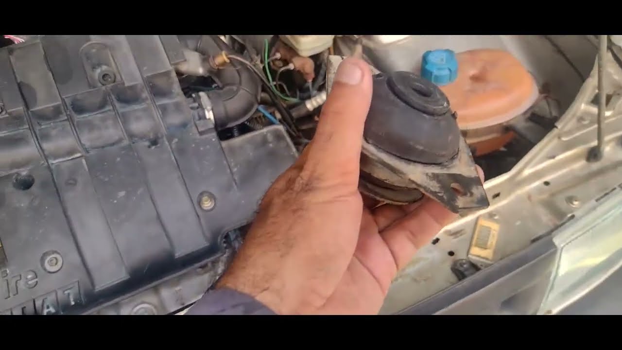 TROCA DOS COXINS DO MOTOR DO FIAT UNO MILLE, FAÇA VC MESMO, canal Millecar (upgrades)