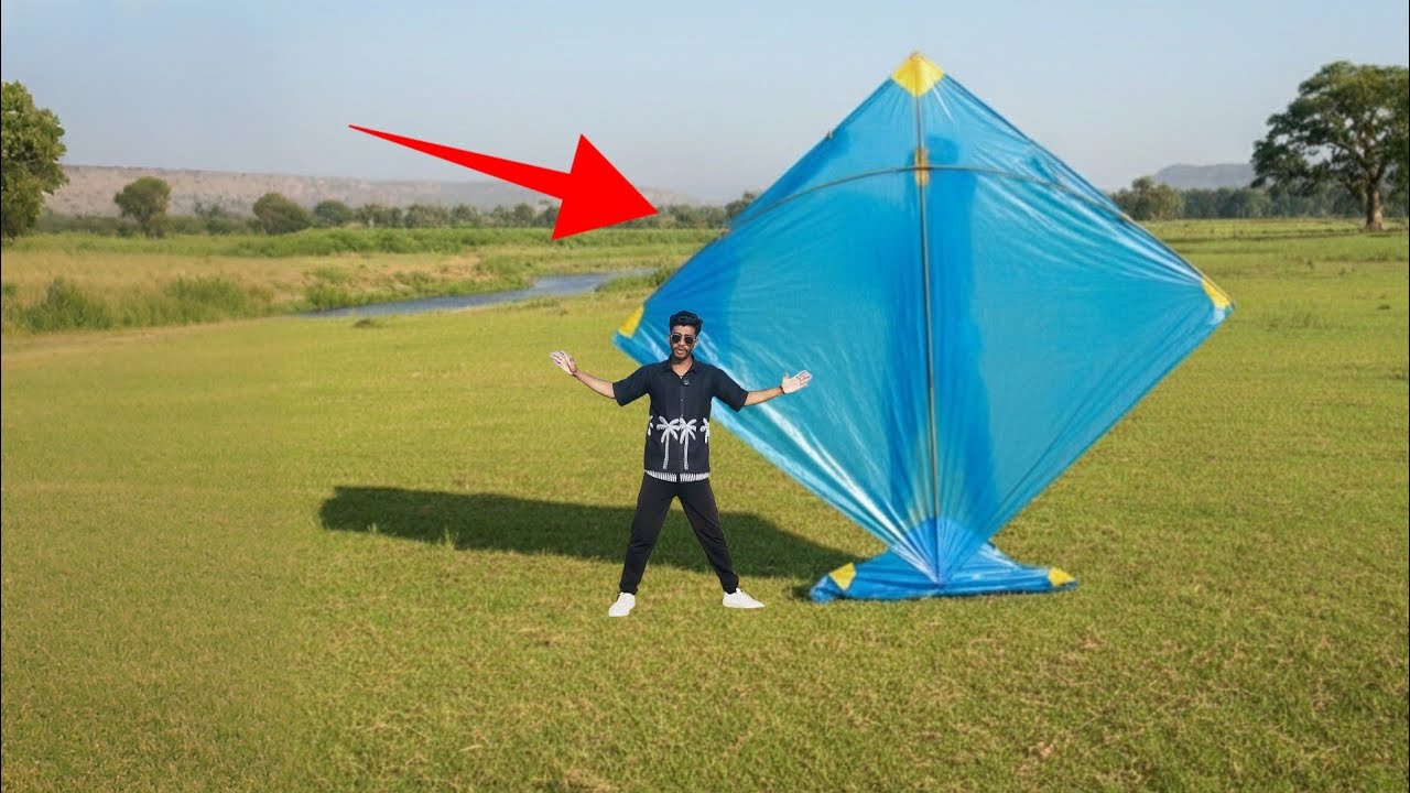 We Made World's Biggest Kite | 2026 की सबसे बड़ी पतंग 🪁🪁🪁