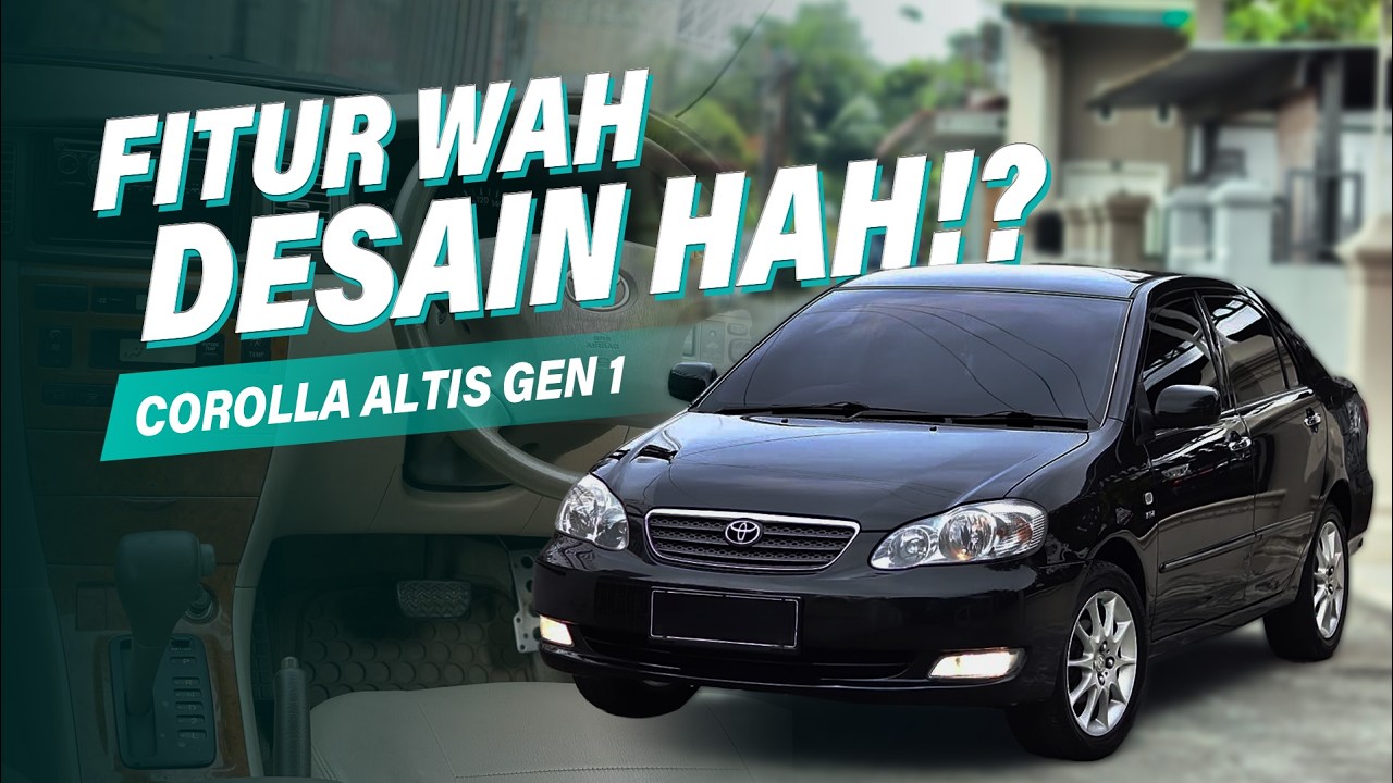 COROLLA ALTIS!! MOBIL PALING AMAN BUDGET 60 JUTAAN!!