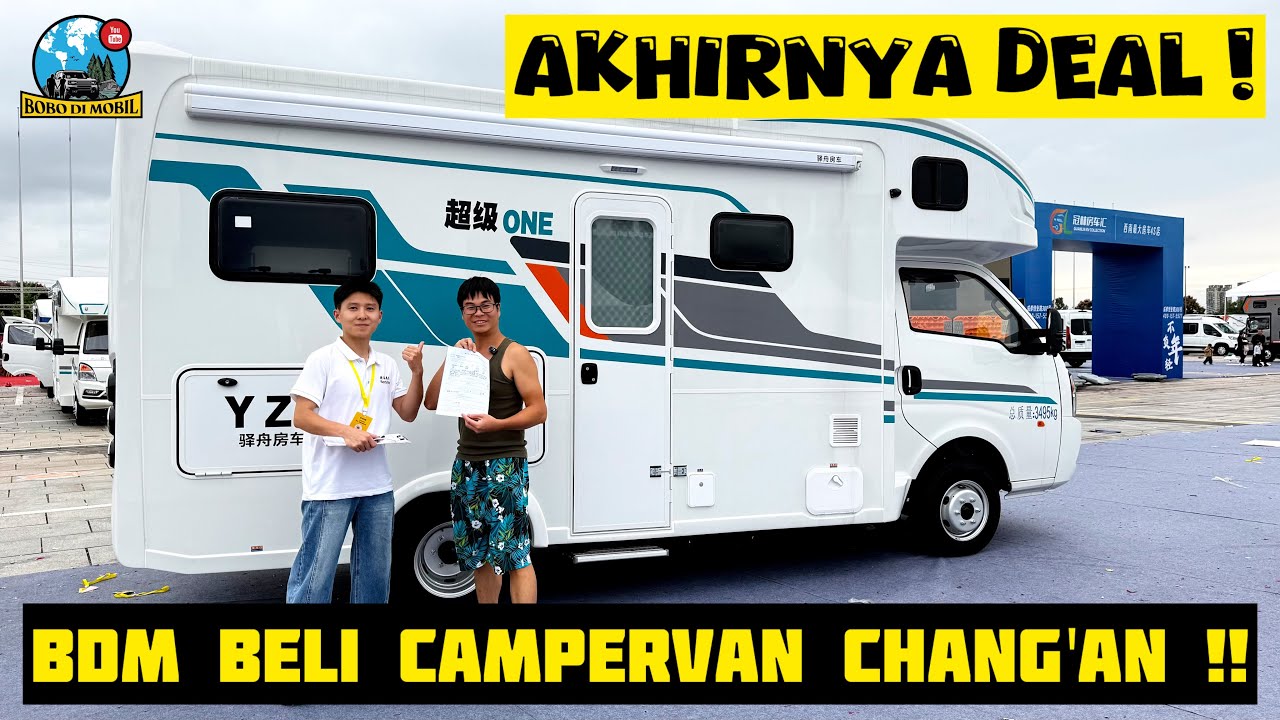 🚑 Akhirnyaaa... DEAL‼️ BELI CAMPERVAN BARU Buat ETAPE 4 BOBO DI MOBIL‼️