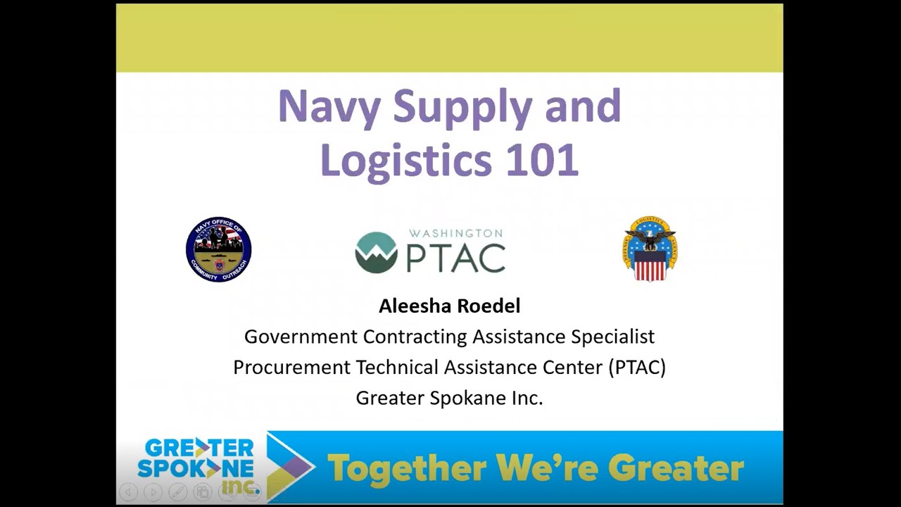 Navy Supply and Logistics 101