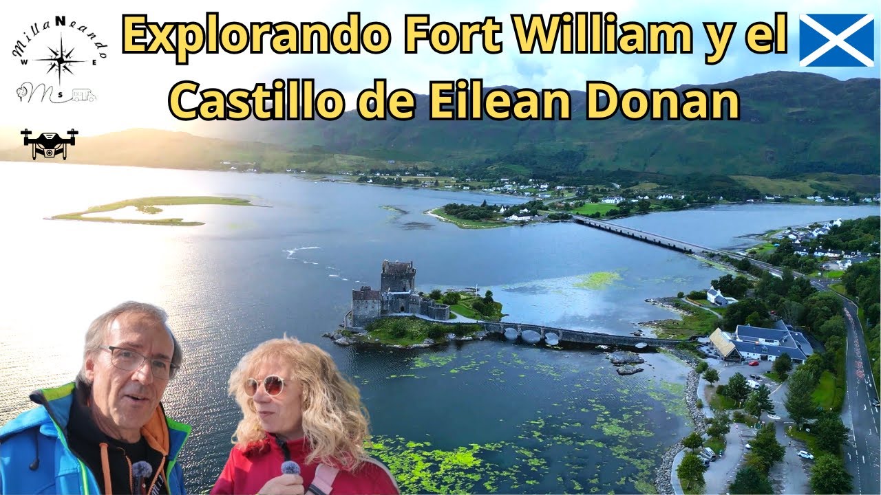 🏴󠁧󠁢󠁳󠁣󠁴󠁿 Castillo de EILEAN DONAN a vista de DRON | #6 ESCOCIA en AUTOCARAVANA by MILLANEANDO 🚐