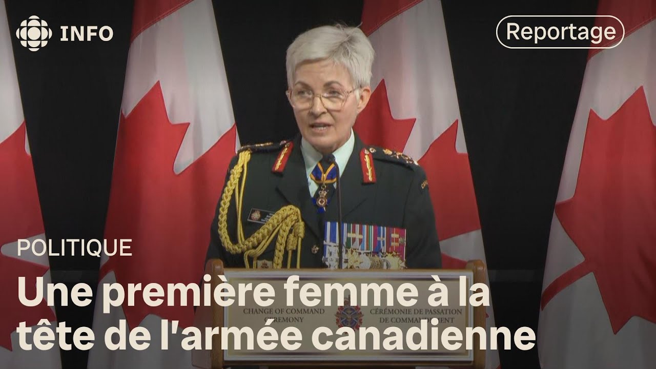 Jennie Carignan devient la première cheffe d’état-major de la Défense canadienne