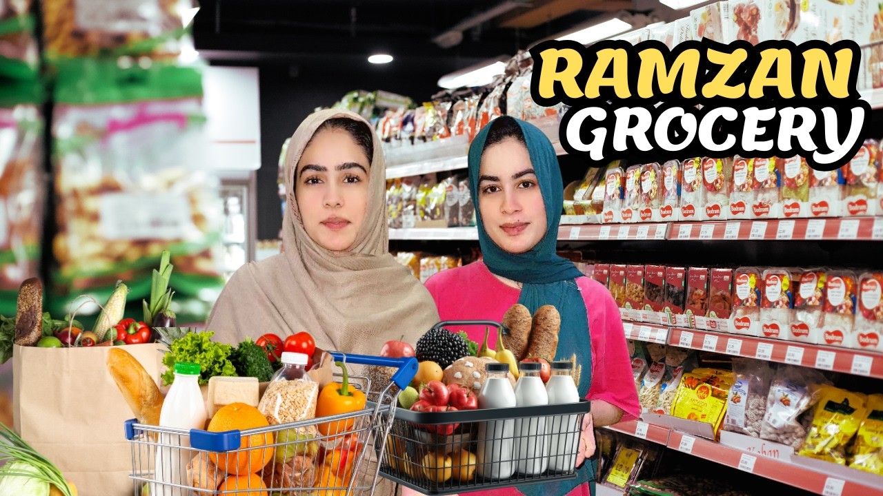 Ramzan Grocery Kar Li 🛒 | Ramzan Ki Tyariyan | GirlyGiggles