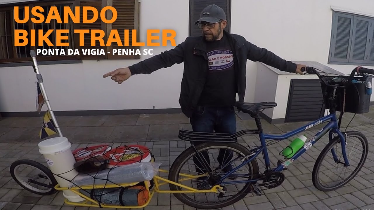 USANDO BIKE TRAILER - PONTA DA VIGIA SC