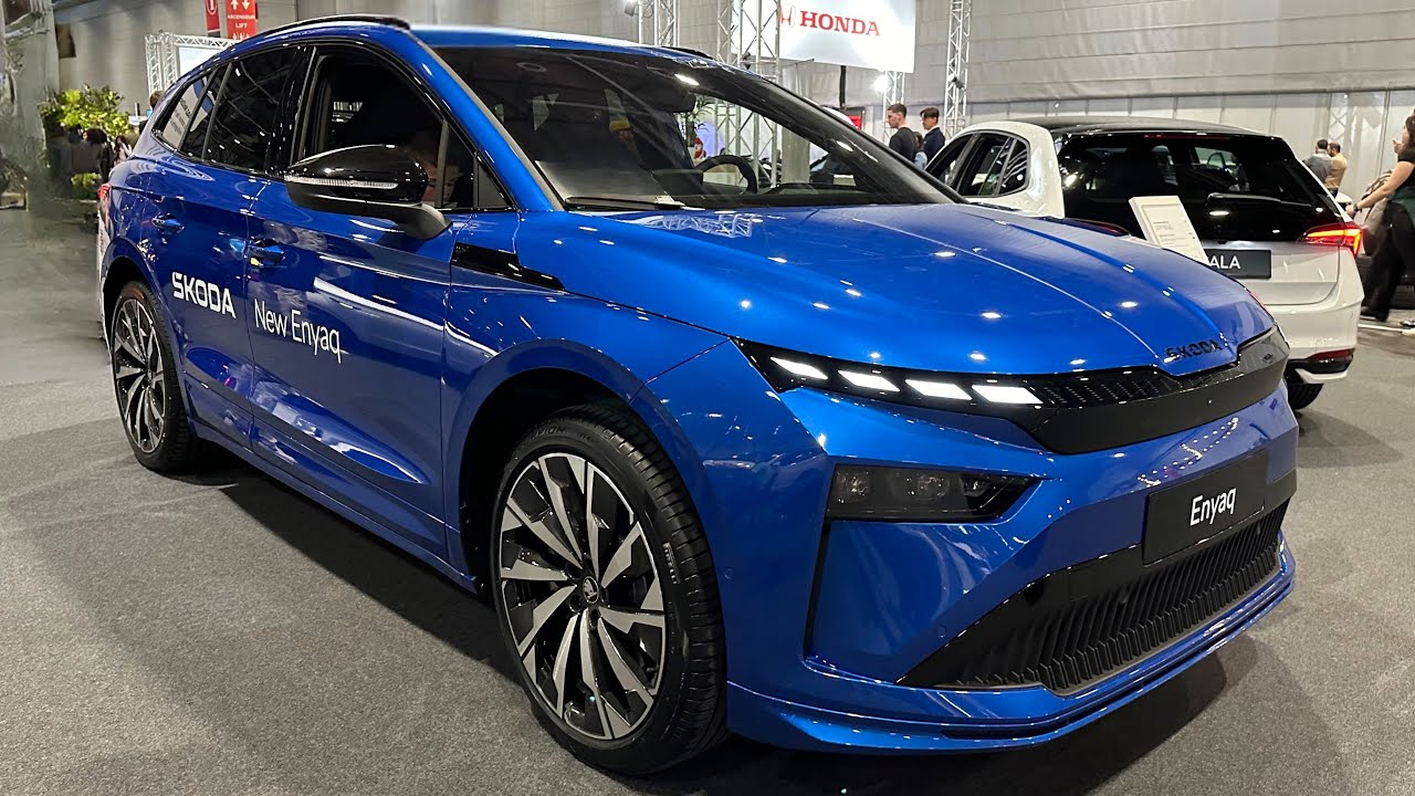 New &Scaron;koda Enyaq 85X Sportline Facelift 2025 | Visual Review