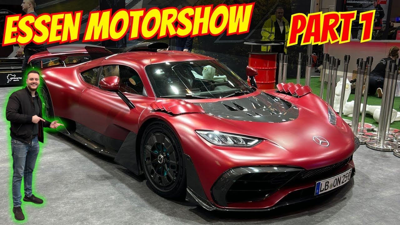 CRAZY BUILDS - Tuning, Performance, Classics & more | Essen Motorshow Part 1 (AMG ONE)