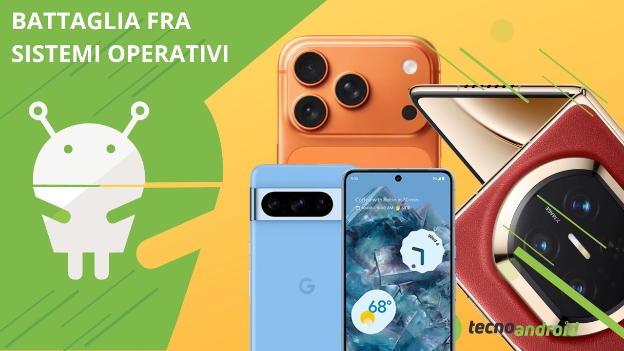Battaglia fra sistemi operativi: Android vs iOS vs HarmonyOS