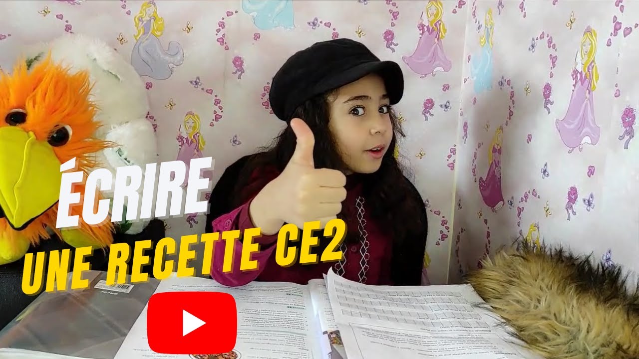 CE2 Production d'écrit écrire une recette 2022