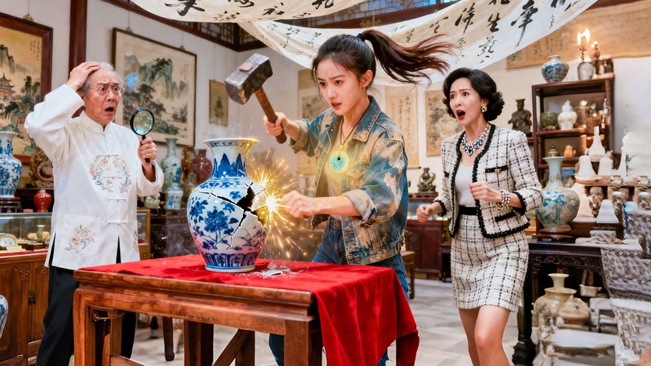 Cô Gái Nhà Quê Có Ngọc Bội Thần Nhìn Thấu Vạn Vật, Dắt Cha Nuôi Vào Chợ Đồ Cổ Làm Giàu Trong Một Đêm