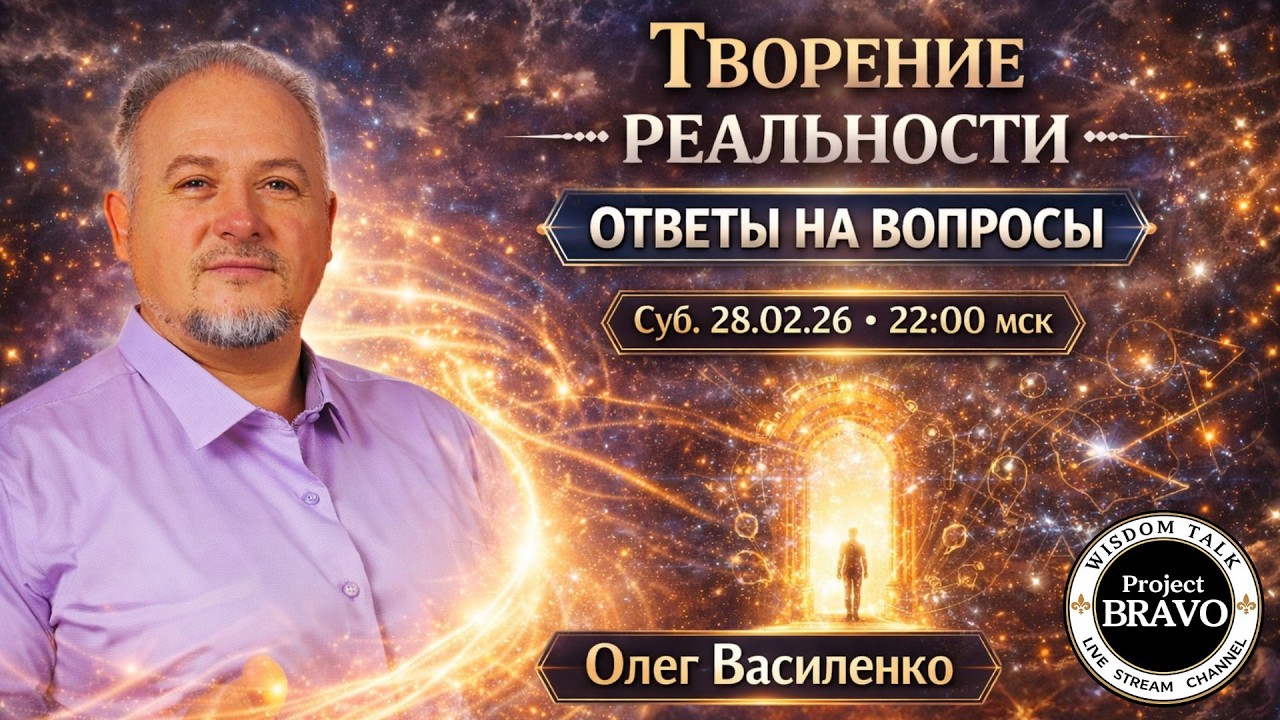 Творение реальности : ( Ответы на вопросы )  Олег Василенко  🔹 Project Bravo 🔹