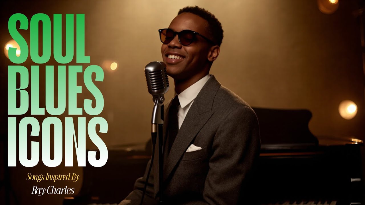 Soul Blues Icons | Songs inspired by Ray Charles, Etta James and Otis Redding | Smooth & Timeless