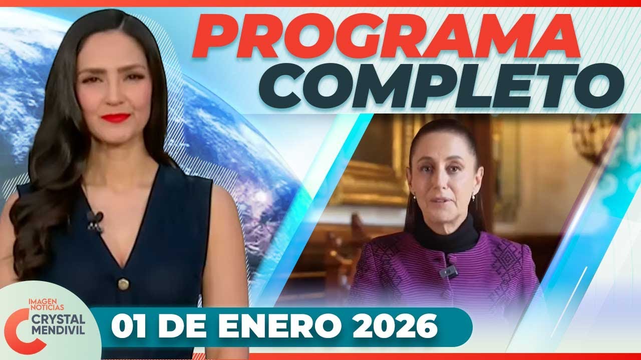 Noticias con Crystal Mendivil | Programa completo 1 de enero de 2026