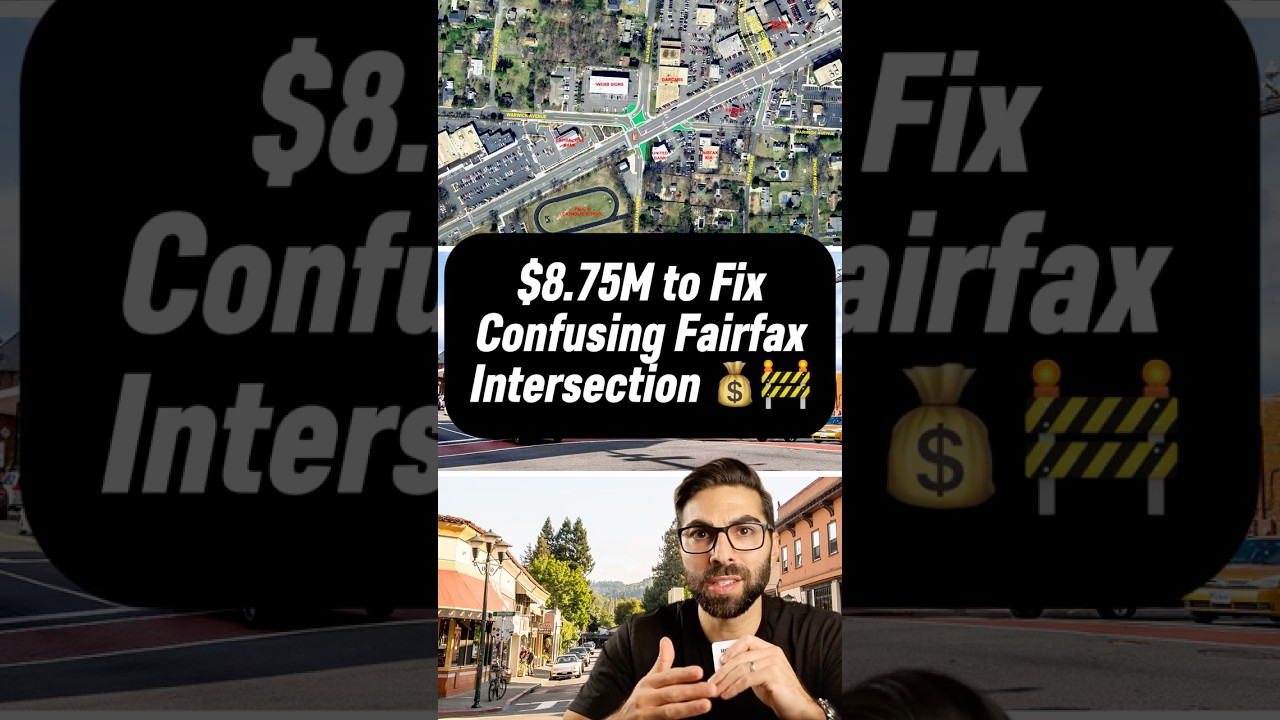Fairfax City Begins $8.75M Intersection Overhaul: Complex 6-Way Junction Gets Major Redesign