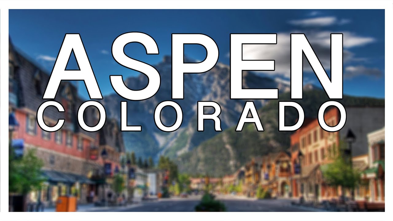 ASPEN COLORADO | Driving through the beautiful streets of Aspen Colorado.