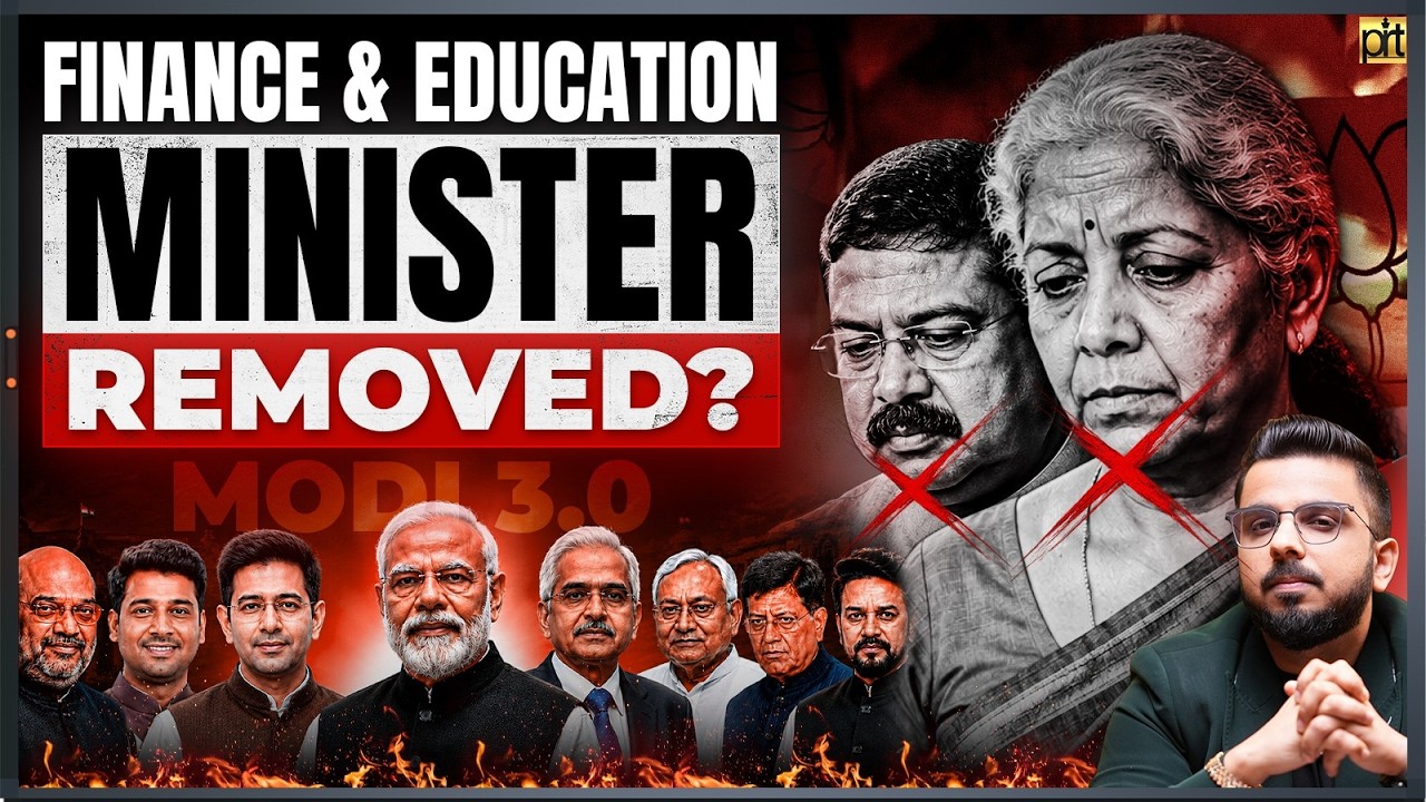 Finance & Education Minister Removed | Modi Govt. Reshuffle Exposed..!