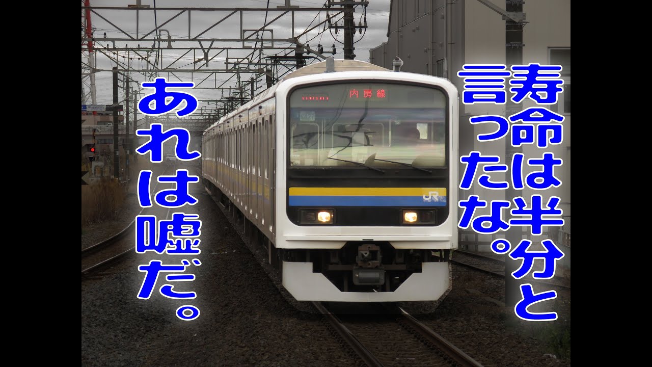 【東スタイルの原点】房総209系を改めて観察してみたら懐かしすぎた