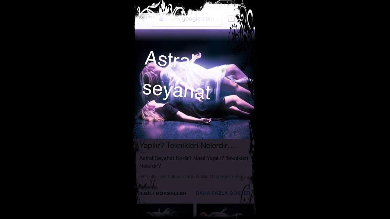 Astral seyahat(RUHU BEDENDEN &Ccedil;IKARIP DOLAŞMAK😱😱😱😰)