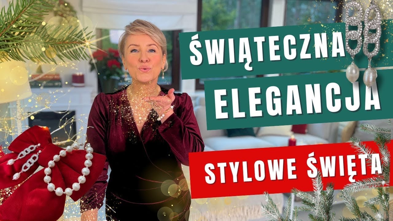 STYLOWY dom i elegancki ubi&oacute;r na Święta. Moje sposoby na świąteczną elegancję. GREEN CANOE vlog