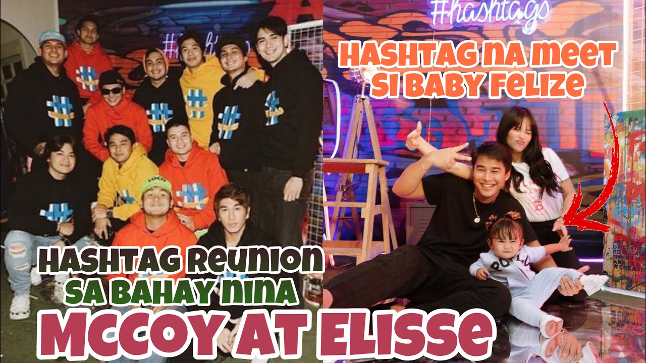 HASHTAG REUNION SA BAHAY NI MCCOY AT ELISSE GINANAP ❣️ HASHTAG PINAGKAGULUHAN SI BABY FELIZE ❤️