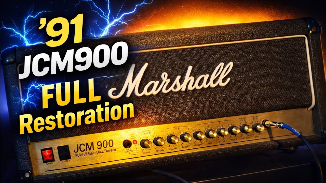 Fully Restored 1991 JCM900 — No other JCM900 sounds this good!