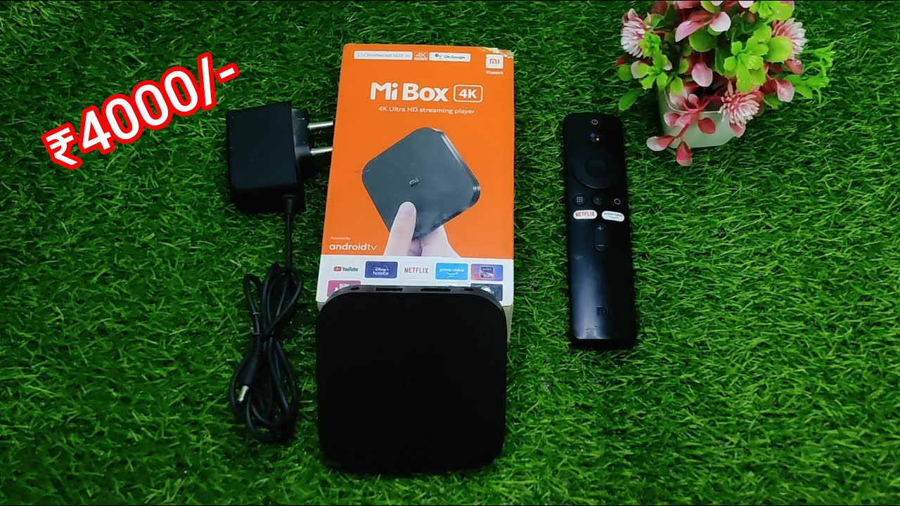 Mi Box 4k Ultra HD Streaming player Unboxing