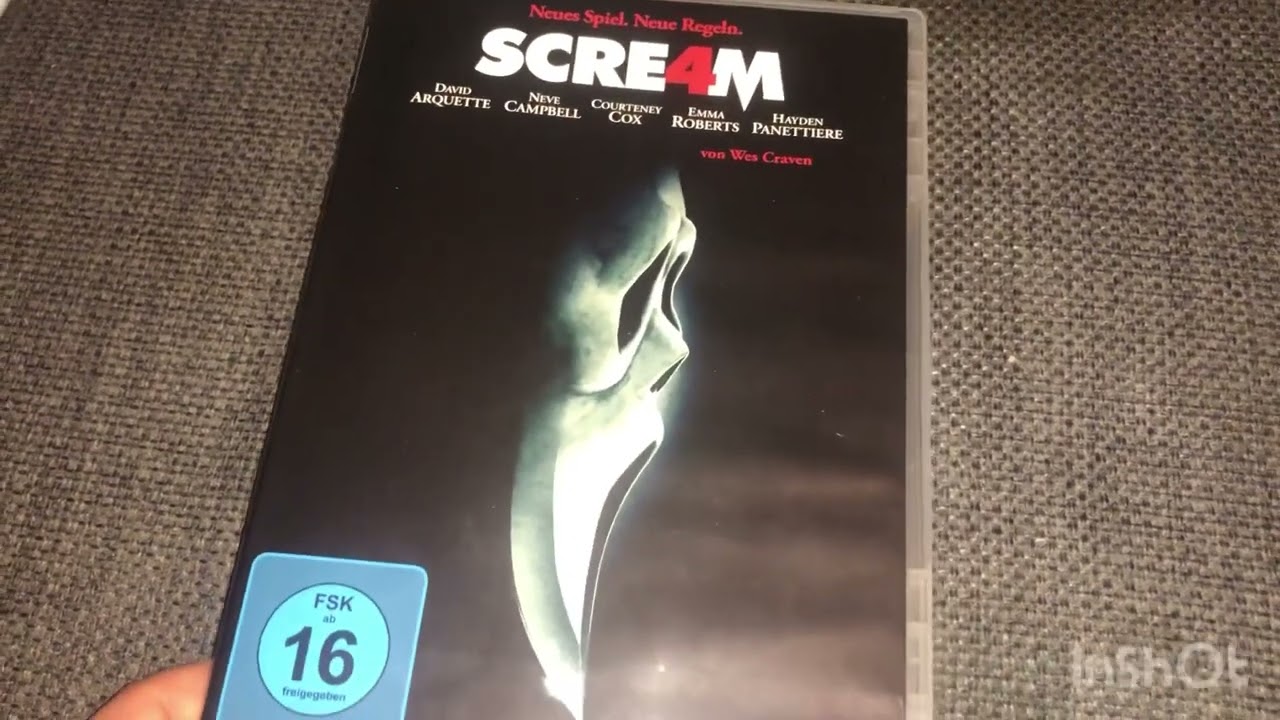 Was ist dein liebster Gruselfilm? MEINE SCREAM SAMMLUNG