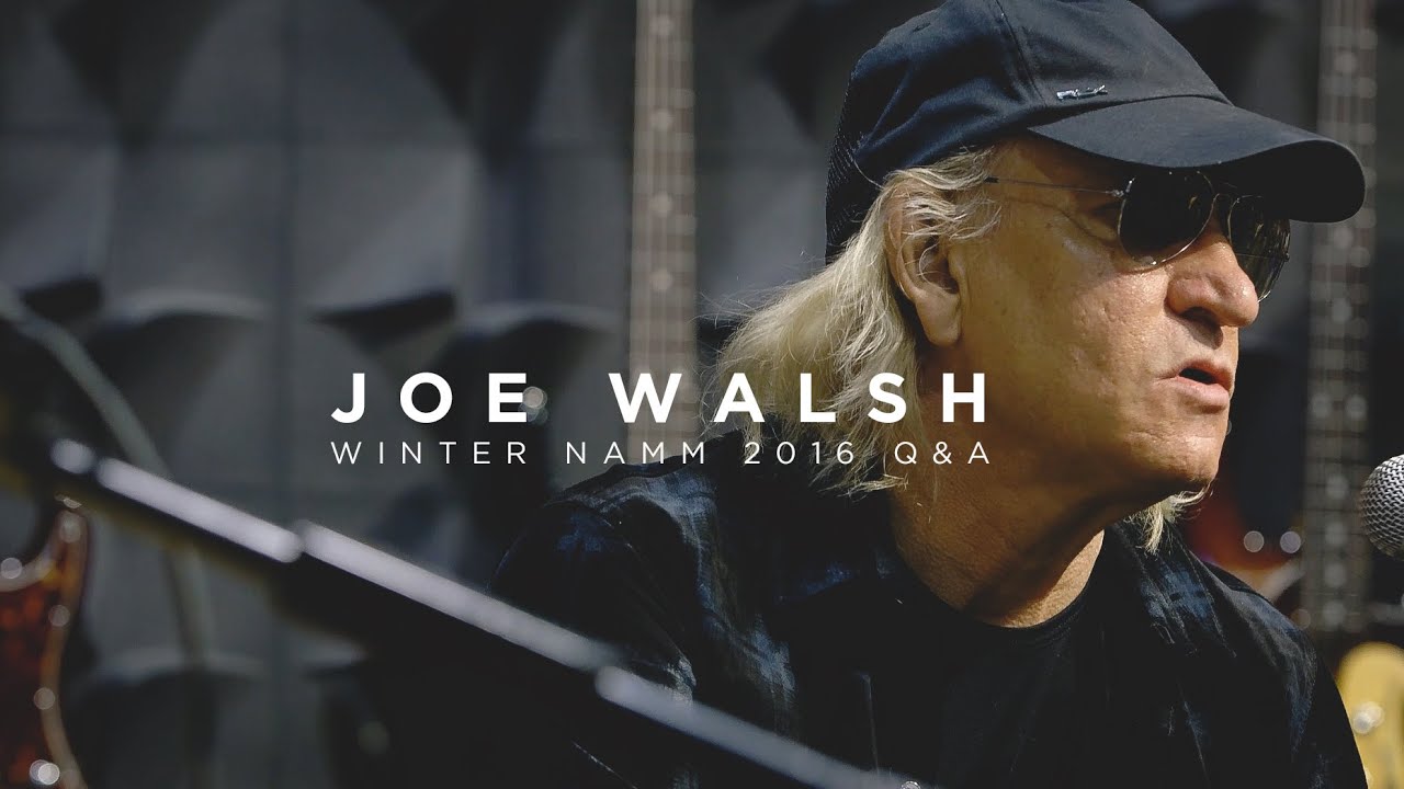 Ernie Ball: Joe Walsh Q&A | Live at NAMM 2016