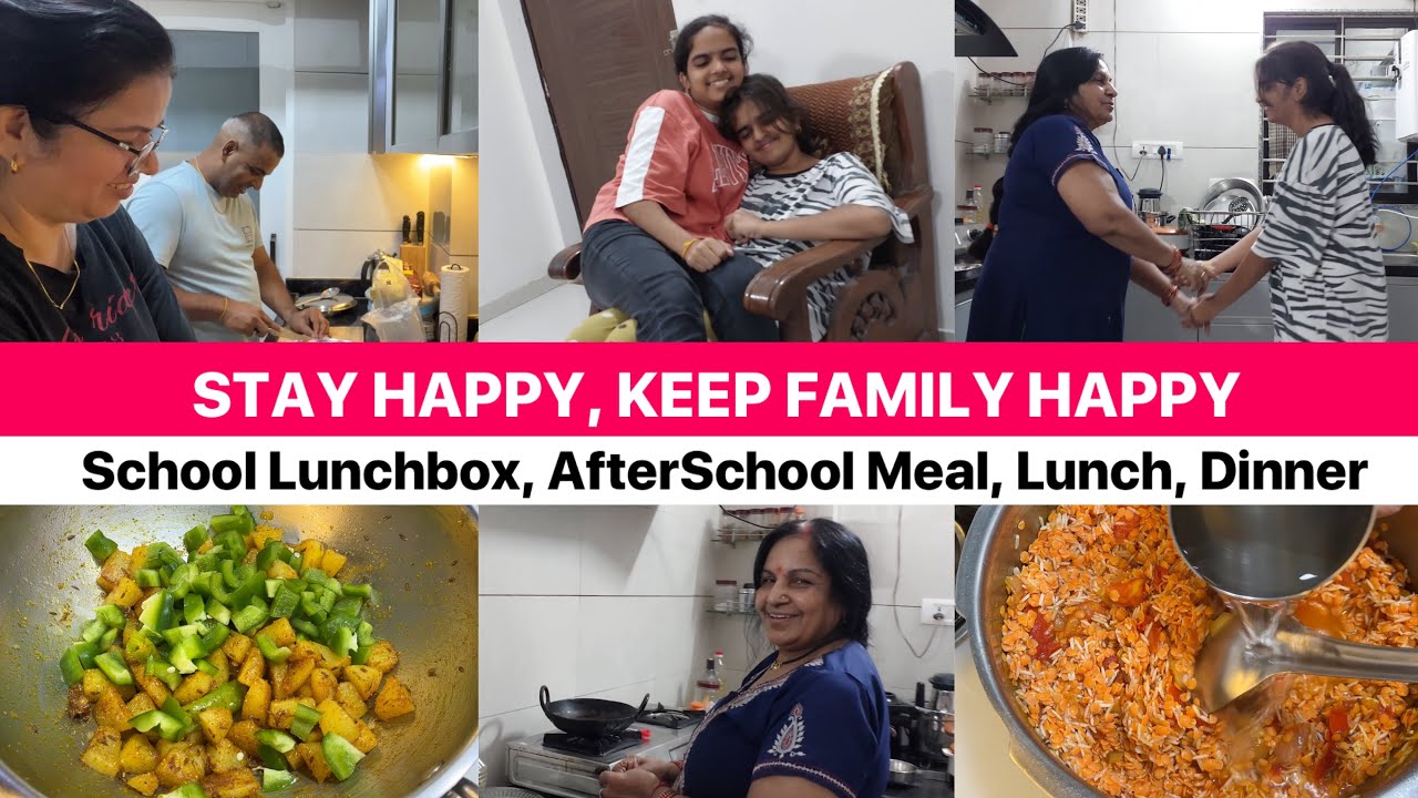 HomeMaker’s Morning Routine | Breakfast~lunchbox~AfterSchoolMeal | Pakora~Sabzi~Pulao~Khichdi
