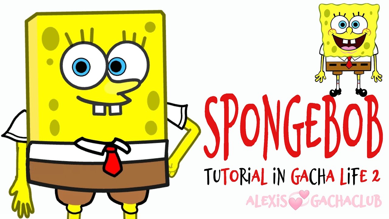 💞How to make SPONGEBOB ( Spongebob Squarepants ) in Gacha Life 2💞 #gl2 #spongebob #trendingvideo