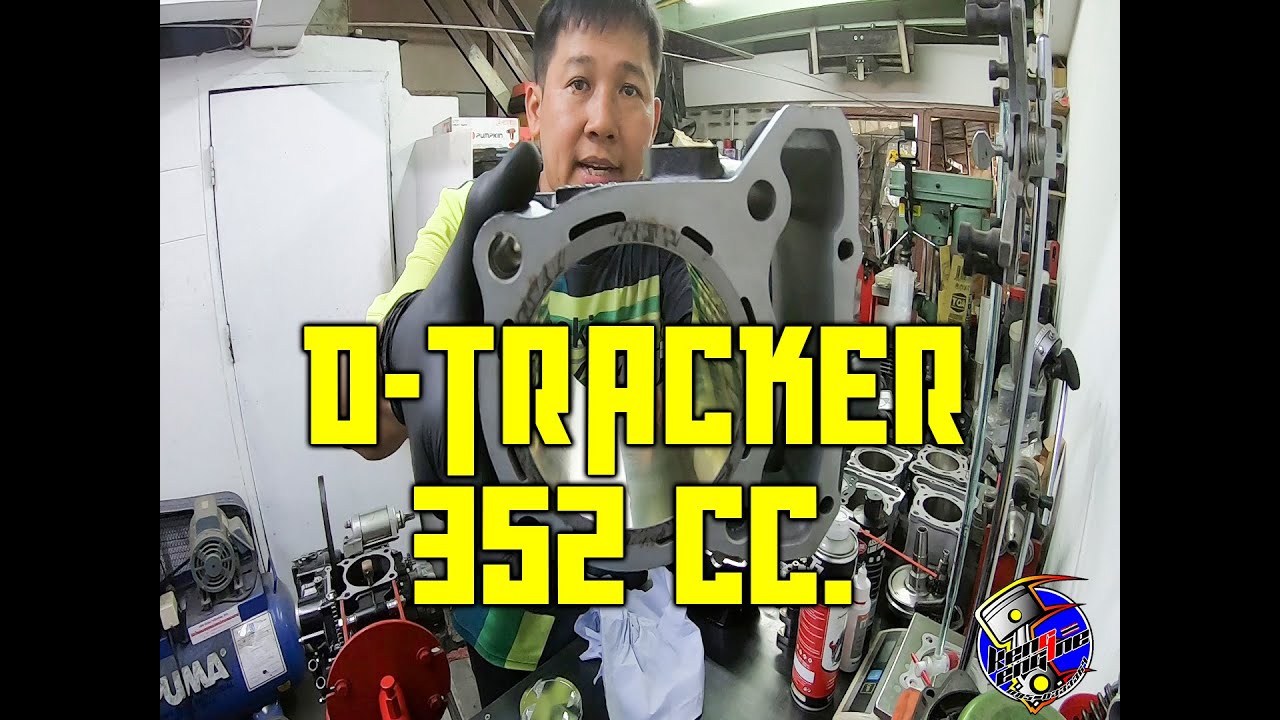 ประกอบเครื่อง Kawasaki D-Tracker 250  Upgrade to D-Tracker 352 CC. By Keng Engine