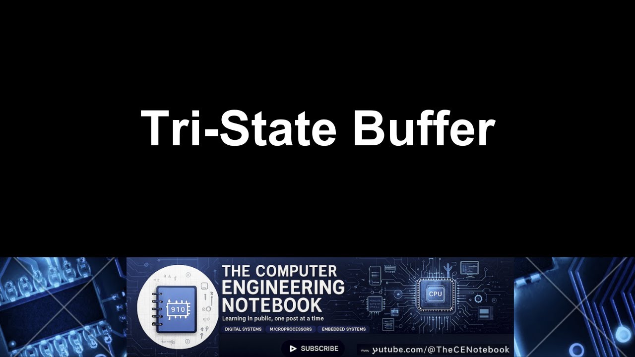 Tri-State Buffers Explained + 2-to-1 MUX Example
