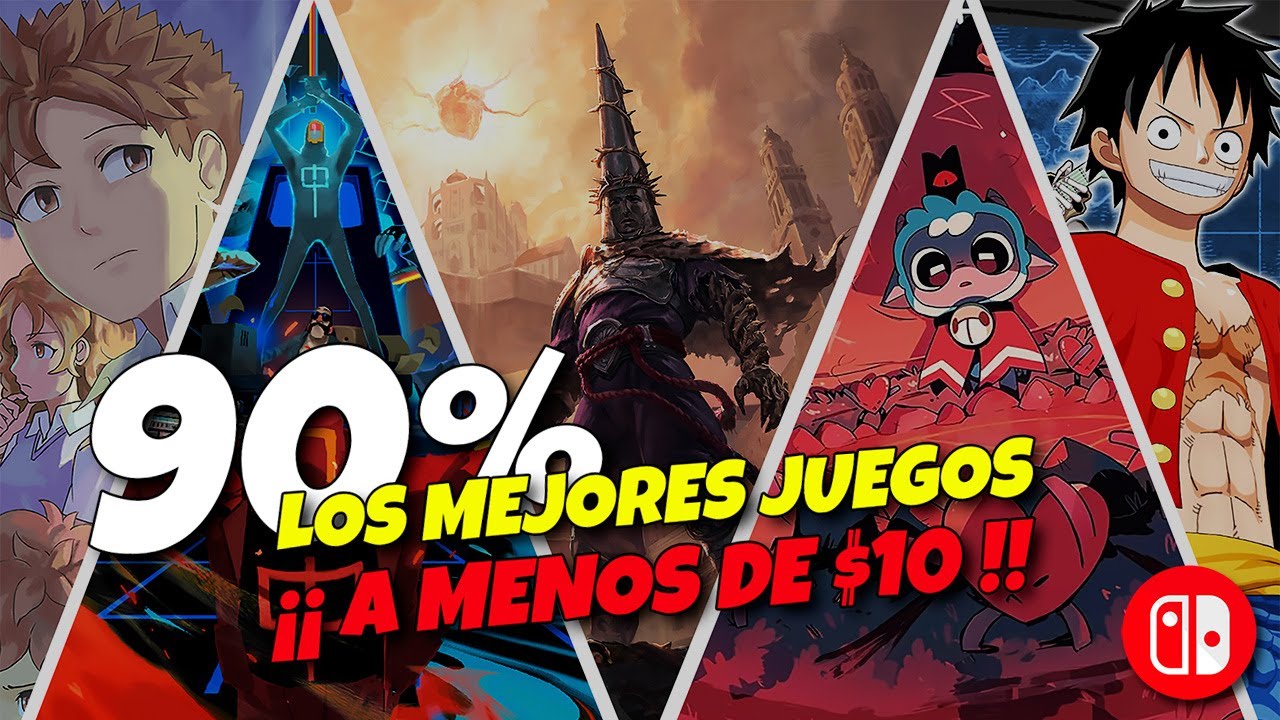 🚨🚨¡Los MEJORES JUEGOS a menos de 10 Dólares o Euros! 💸 Rebajas Switch. Ofertas Nintendo Switch Eshop