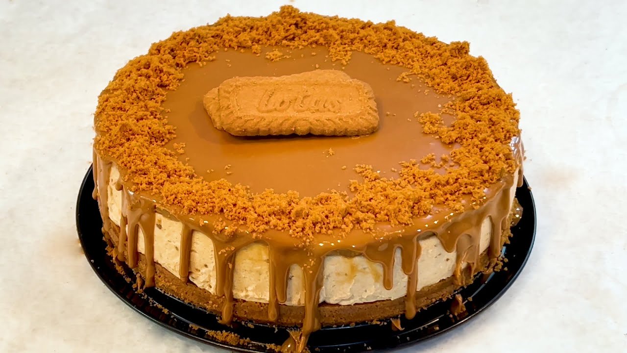 چیزکیک لوتوس | طرز تهیه چیزکیک لوتوس خوشمزه بدون فر