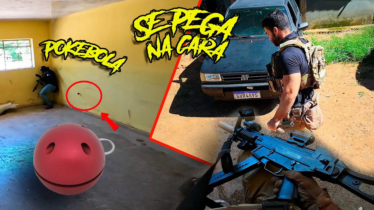 TR3TA, COBRA E A MALDITA GR4NADA! Airsoft Gameplay