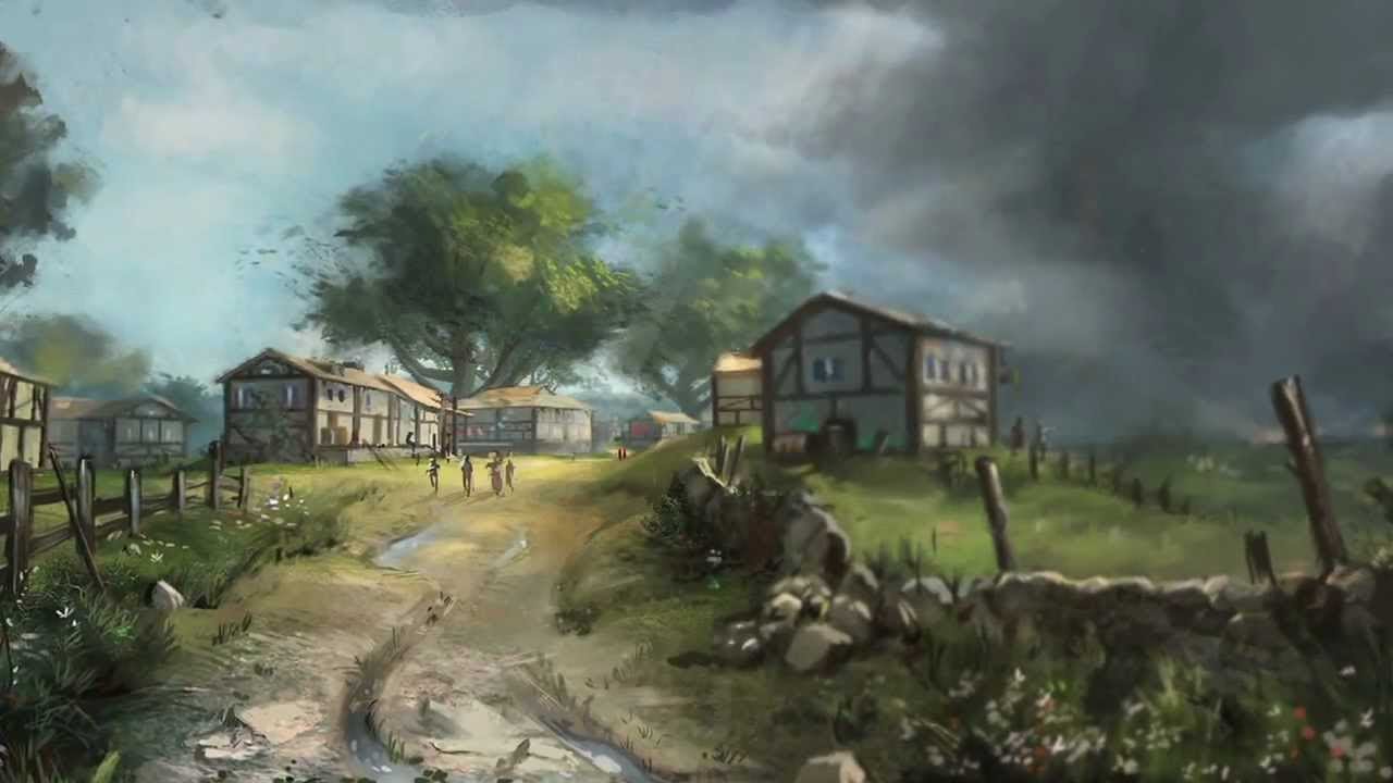 Fantasy farm ambience | D&D music | Relaxing music for sleep | Ambience