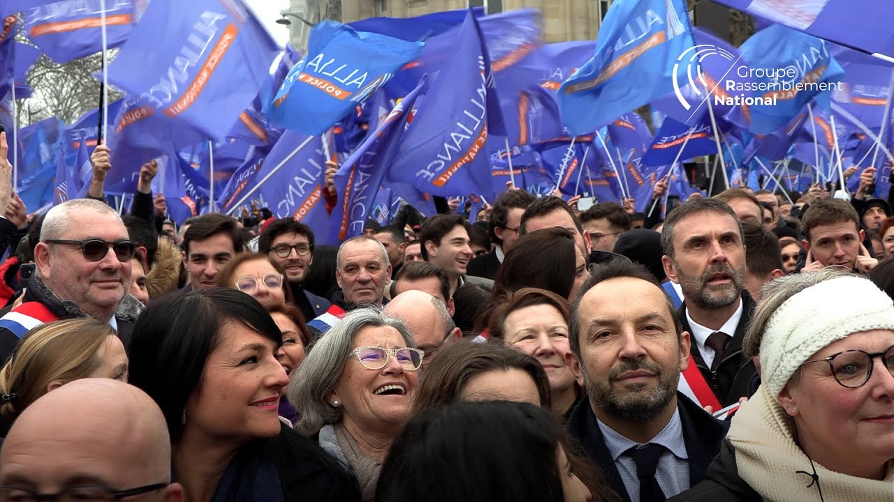 Les d&eacute;put&eacute;s RN soutiennent les forces de l'ordre !