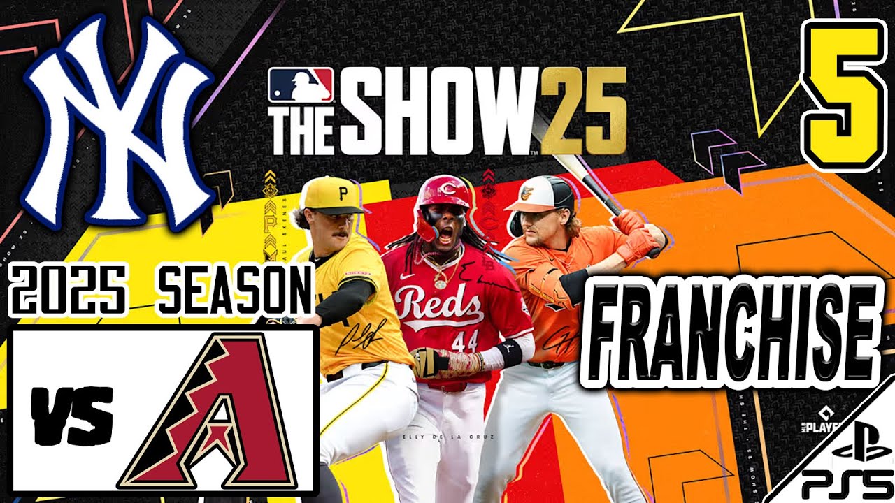 MLB The Show 25 | FRANCHISE | 2025 | #5 | vs Arizona Diamondbacks (1/26/26)