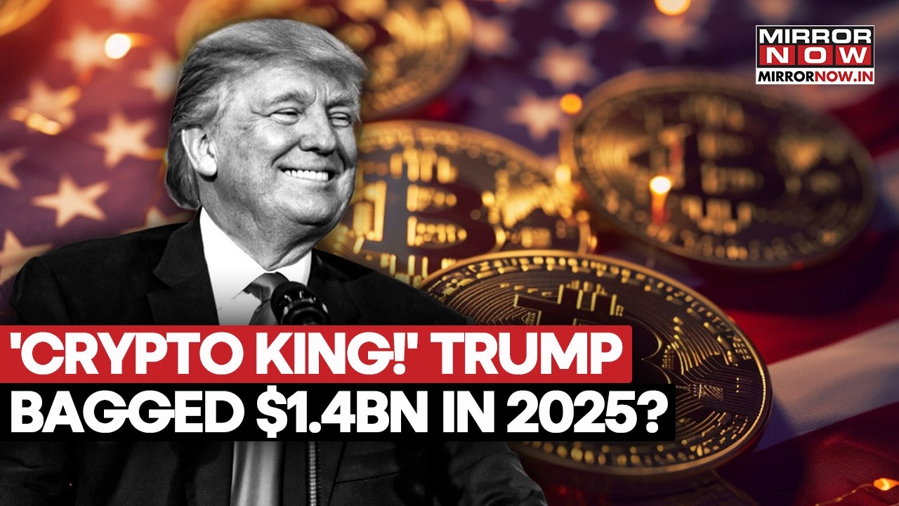 American 'Crypto King!' Trump Made $1.4 Billion In 2025, US Prez Makes Shocking Disclosure | Watch