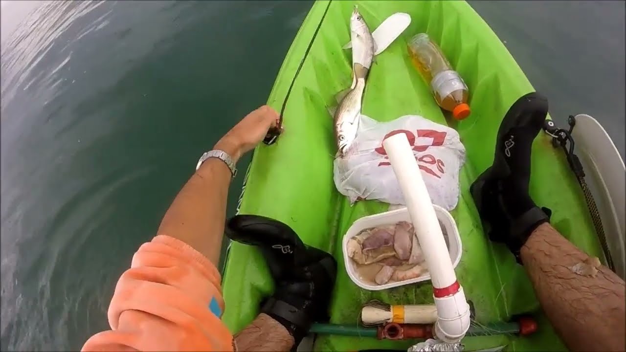 PESCA EN KAYAK EN JOSE IGNACIO