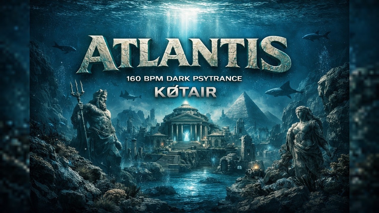 ATLANTIS – 160 BPM Dark Psytrance | KØTAIR 💦