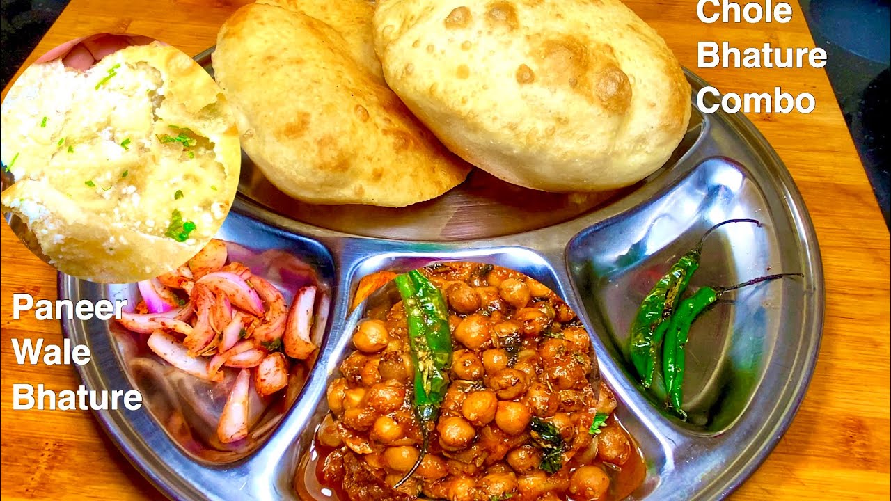 इस बंद में जब बाहर के खाने का मन करे तो बनाये बाजार जैसे छोले भठूरे घर पर ही | Chole Bhature recipe
