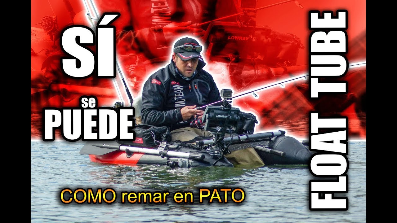 COMO remar en FLOAT TUBE pato HART SIKKARIO